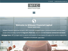 Tablet Screenshot of midwestfinancialcapital.com